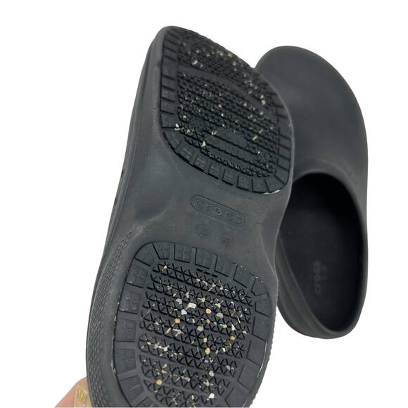 Crocs *On-The-Clock Work Slip On -BLACK - Picture 5 of 6